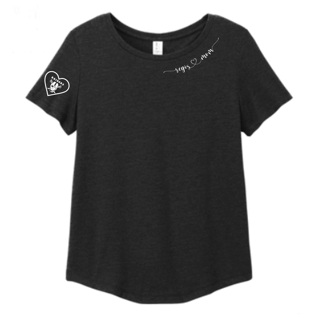 LADIES Regis Mom Tri-Blend Scoop Neck T-Shirt