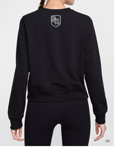 Load image into Gallery viewer, LADIES Nike Black Crewneck Sweatshirt
