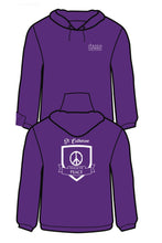 Load image into Gallery viewer, ADULT House HOODIE - PURPLE St. Catherine House of Peace
