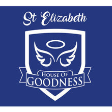 Load image into Gallery viewer, ADULT House HOODIE - COBALT St. Elizabeth House of Goodness
