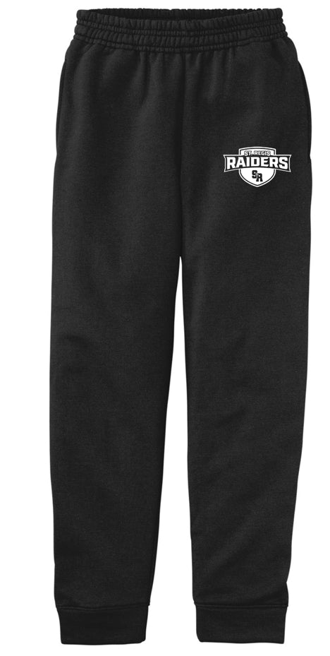YOUTH Port & Co Cotton Jogger with NEW Hip Logo