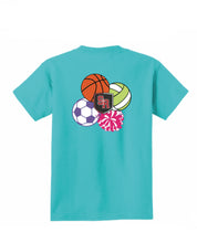 Load image into Gallery viewer, GIRLS Sports Collection Tee
