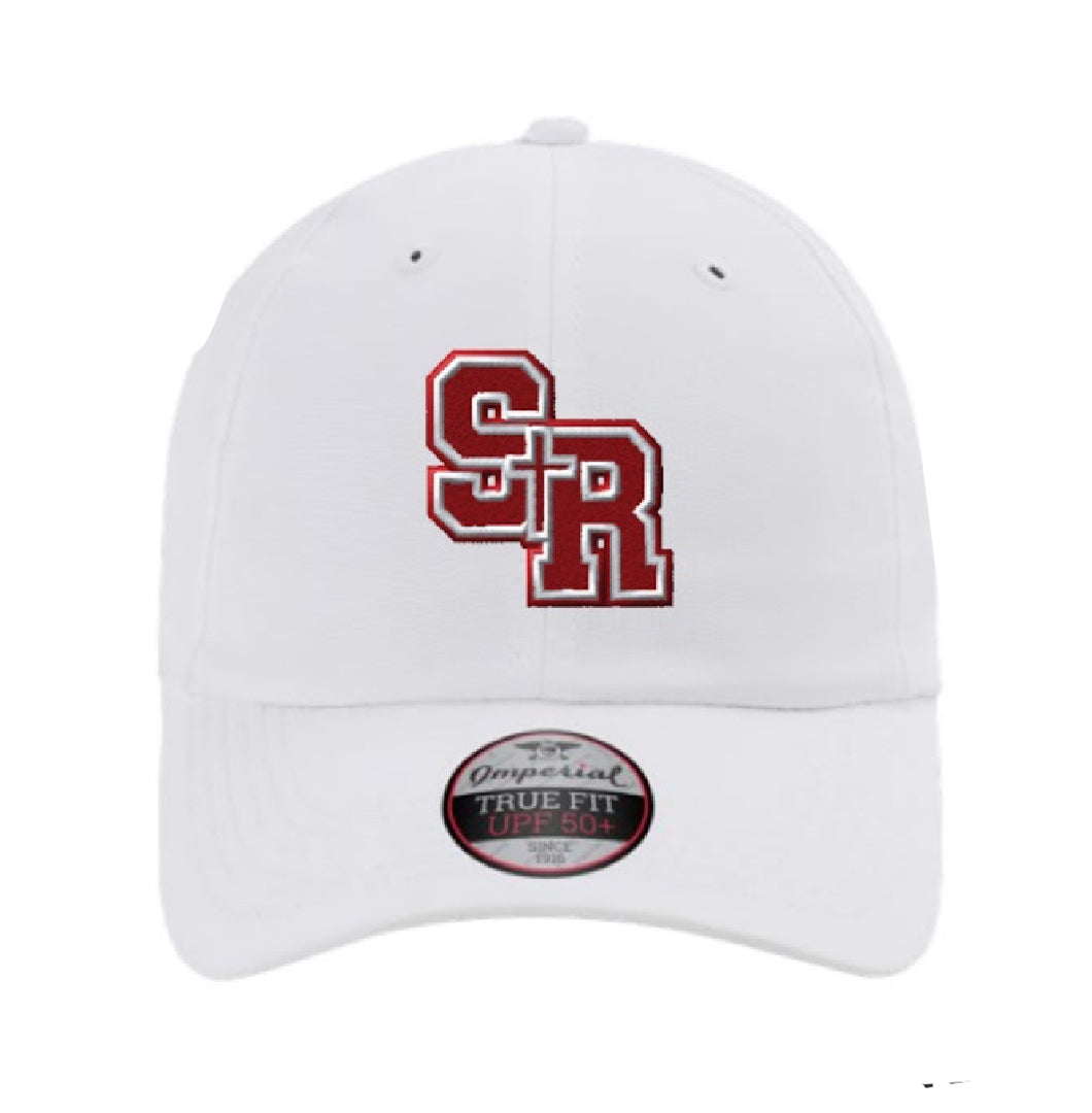 Imperial White and Red SR Performance Hat