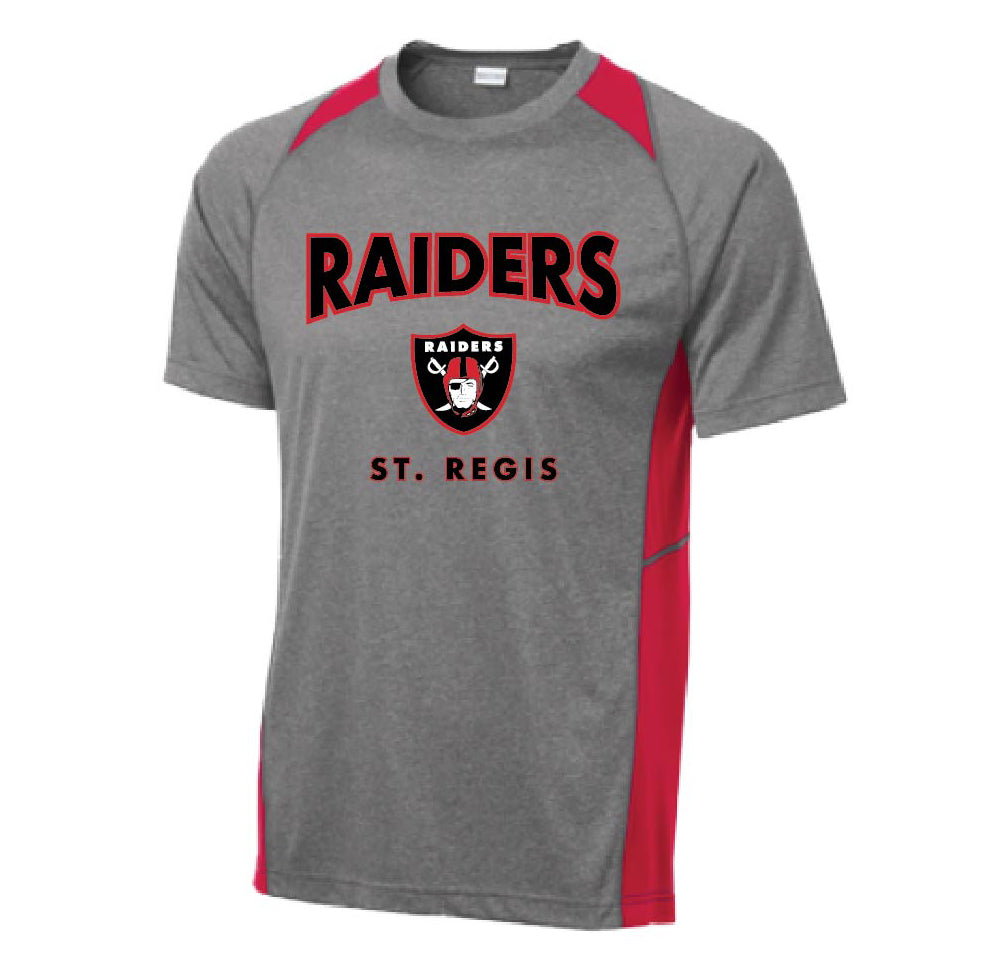 ADULT Sport-Tek Color Block Tee