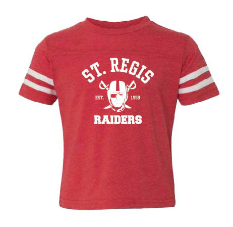 TODDLER Game Day T-shirt with Classic Raider Logo