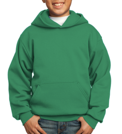 Youth House HOODIE - KELLY GREEN St. Francis House of Gentleness