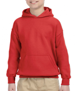 Youth House HOODIE - RED St. Raphael House of Love