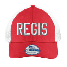 Load image into Gallery viewer, Child/Youth REGIS Red Stretch Mesh Cap

